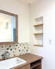 最近流行りの深型のシンク✨ちょっとした汚れを落とす際に便利です！「【米子市の家づくり】毎日の家事をもっとラクに楽しく🏠暮らしやすさを向上させる生活動線や設備のご紹介✨」