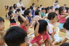 「食育指導「食べ物のはたらき」　次の園庭開放は７月１５日です。」