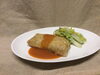 魚介のクレープ包み　1個　700円「黒板メニュー」