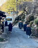 「歳末助け合い托鉢【上松町お寺】」