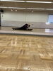 指先からつま先まで全身伸びます「全身運動でダイエット効果高めましょう！［村上市でダンス　バレエの習いごと幼児もキッズも大人もどうぞ！］」