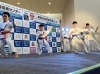 型もビシッと決まっていました。「はりま矯正展で演武披露≪明石/空手/スポーツ/習い事≫」
