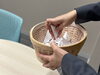 一枚一枚引きました「赤ちゃんビュッフェ（離乳食試食会）への参加申し込み、ありがとうございました。（限定30組）」