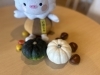 いのとんと秋「【秋の味覚ぞくぞく】　芋・栗・南京入荷しています🌰」