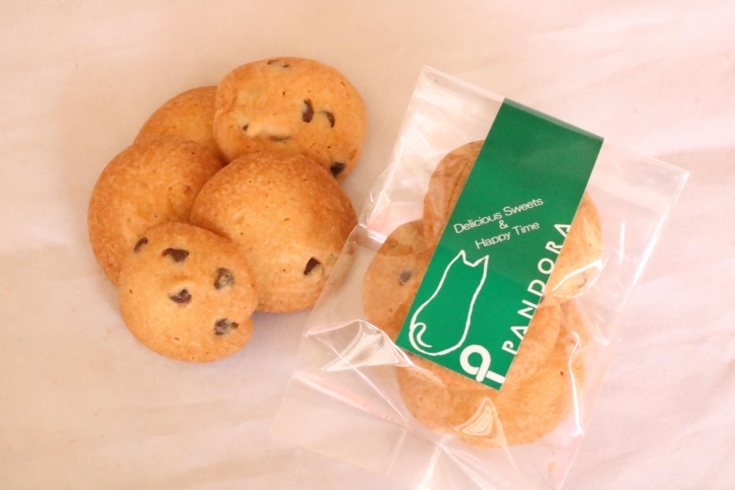 チョコチップクッキー「はじめまして【刈谷の焼き菓子店　おかし工房パンドラ】」