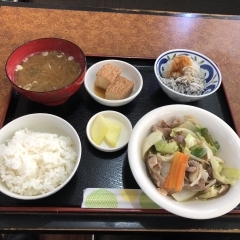 野菜炒め定食