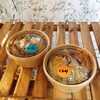 バターを使わずじっくりオーブンで焼き上げます「おものぱん　ゴールデンウィーク　おものぱんのパンをお楽しみください」