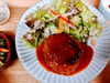 「週替わりランチは♥さばの香味パン粉焼き♥」