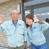 会長（父）と二代目社長（娘）です！