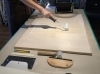 店舗では工具で販売しております。詳しくはスタッフ迄「8/31壁紙貼り体験教室を行いました【船橋市  北習志野駅徒歩7分 壁紙専門店】」