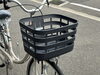 たっぷり積める大型バスケット。「ブリヂストンの高品質はそのまま！お求めやすいお買い物モデル。」