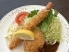 海老フライとカニクリームコロッケ「長年にわたり地域の皆様に愛されている洋食レストラン」