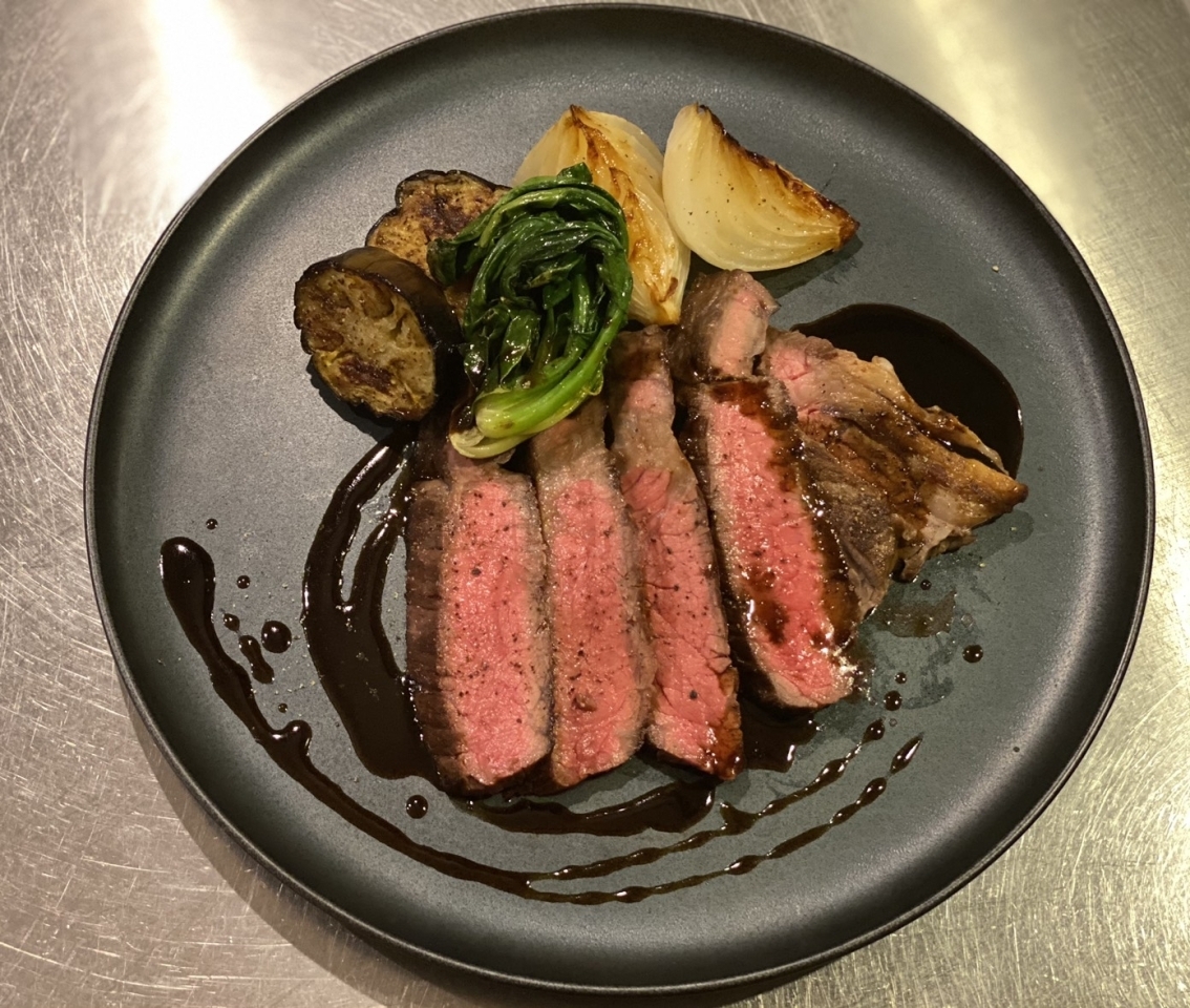 牛ステーキ バルサミコソース 坂辻シェフのおうちごはん まいぷれ 京都市下京区 東山区 牛ステーキ バルサミコソース 坂辻シェフのおうちごはん まいぷれ 京都市下京区 東山区