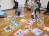 かるた遊び楽しいね♪「l今日はらいおん組がありました」