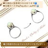 「お母様から譲り受けた、オパールリングの高さを低くリメイクしました✨」