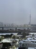 先日　検査入院した時　病室からの眺めです「いよいよです　西船橋駅北口　アンティークDEN」