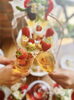「1月のラグジュアリーアフタヌーンティー「ストロベリー&ハニー🍓✨」」