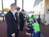 タクシーの運転手さんいつもありがとう(^O^)「ありがとうの気持ちを込めてプレゼントを渡しに行きました♬」