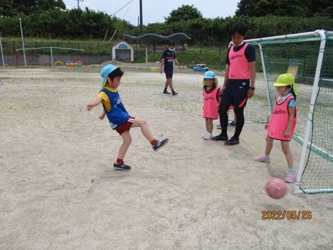 シュート！！！「アントラーズのサッカー教室☆」