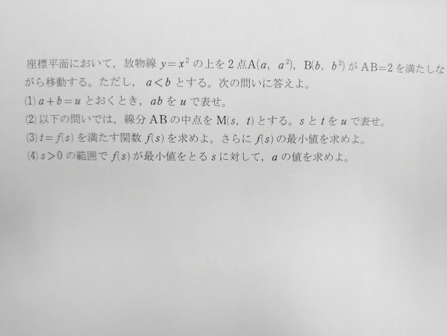 今回の問題です。「得点開示をしてもらいました！」