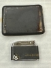 各々の裏側です　「1960年代　シガレットケース& ライター　金象嵌」