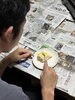 毎年担当職員にミルクレープを頼んでいます！新しい担当職員の味はどうかな？「高校一年生のお誕生日に手作りミルクレープでお祝いしました！」