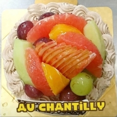 シャンティショコラ 12センチ (4号) ※時季により使用するフルーツは異なります♪