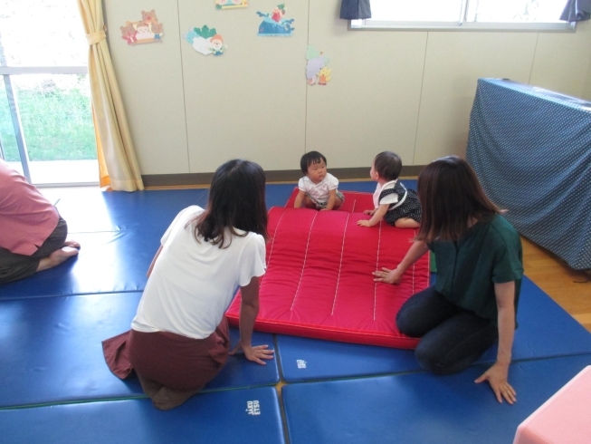 マットの山登り☆一緒に行こうよ♡「今日は「うさぎ組」がありました！」