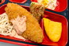 白身魚のフライ明太マヨ＆オムレツ「４月３０日のお弁当🍱」