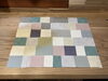 ↑こちらのサイズは≒27cm×23cmですがコースターサイズにしてもかわいいです。“オンリー１”です「ワークショップのご案内（壁紙を使ったランチョンマット作りを体験しませんか）」