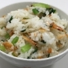 桜えびと小松菜のご飯