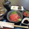 本まぐろ丼定食