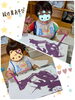 絵の具でぬたくりあそび🎨「ひまわりの種を植えたよ🌻／絵の具あそび【交野市・小規模保育園】」