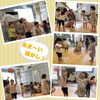 綿がしをふわふわ作るよ。くるくる段々大きくなって!「南区&下京区の英語リトミック♪楽しく夏祭りを表現してみんな笑顔いっぱい!わくわくレッスン【南区&下京区のピアノ・リトミック・英語リトミック・ベビーリトミック】」