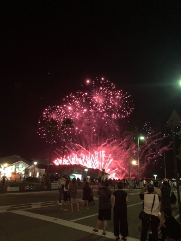 「マリーナシティの花火が開催されました！」