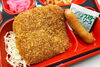 ハムカツ＆ポークウインナー「１０月８日のお弁当🍱」