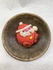 クリスマス上生菓子「サンタクロース」生ちょこ入り「定休日です」