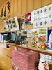 「西海物産館　魚魚市場内の“ライトミール自由亭”の「旬の魚フライ定食」です」