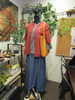 ゆったり寛げる！大人女子の隠れ家「北欧草花ジップカットソー×ボーダー＆デニムで楽しむ“大人カジュアルコーデ”」
