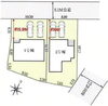 島田市金谷泉町🏠配置図「【新規物件】島田市金谷泉町🏠全２棟☆金谷小・金谷中エリア🏫新金谷駅まで徒歩１分🚃長期優良住宅認定物件✨雨が続いても安心☔浴室換気乾燥暖房機付き👚島田市・藤枝市・焼津市の不動産のことなら『不動産の３９』へお任せください🐰🥕」