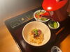 最後はだし茶漬けとしてさっぱりと「個室ありの鉄板焼き店で味わう♪和牛ひつまぶしランチ【西船橋駅より徒歩3分の鉄板焼 九九】」