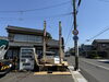 かせやさんの看板の柱（リニューアル前）「看板リニューアル」