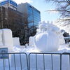 ➋心臓を大切に！（ＤＳ雪まつり盛り上げ隊）編集部撮「2025さっぽろ雪まつり。（市民雪像人気投票6位～10位）」