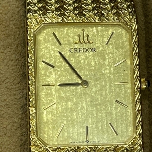 ブランド時計 高価買取「セイコー クレドール時計」