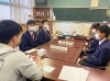 【写真】生徒会メンバー4名とまいぷれ取材スタッフ