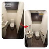 before＆after「N様邸　トイレ改修工事　施工事例　Panasonic「アラウーノs160」」