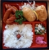 「明日の日替り弁当は華ちらし」