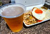 ガパオライス！（運転しない人は飲めていいわねぇ）「【番外編】《モンテディオ山形》の応援に初めて行ってきました！」
