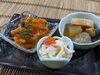お通し「【西条市：三津屋南】居酒屋さくらさんで、新鮮な鯛の釜飯を頂きました♪」