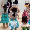 大きなお月様を作るよ〜！「子ども園に行ってきました！フラダンス教室　初心者さん歓迎！那珂川　中ノ島公園」